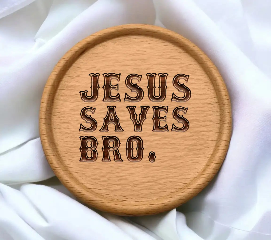 Jesus Saves Bro SVG Design -  T-Shirt Graphic SVG