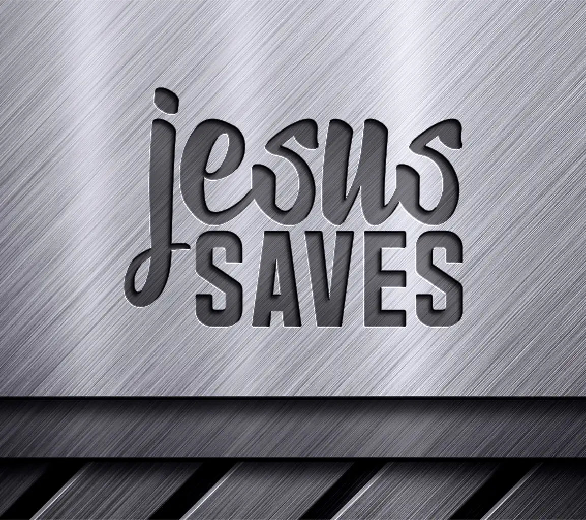 Jesus Saves SVG Design -  T-Shirt Graphic SVG