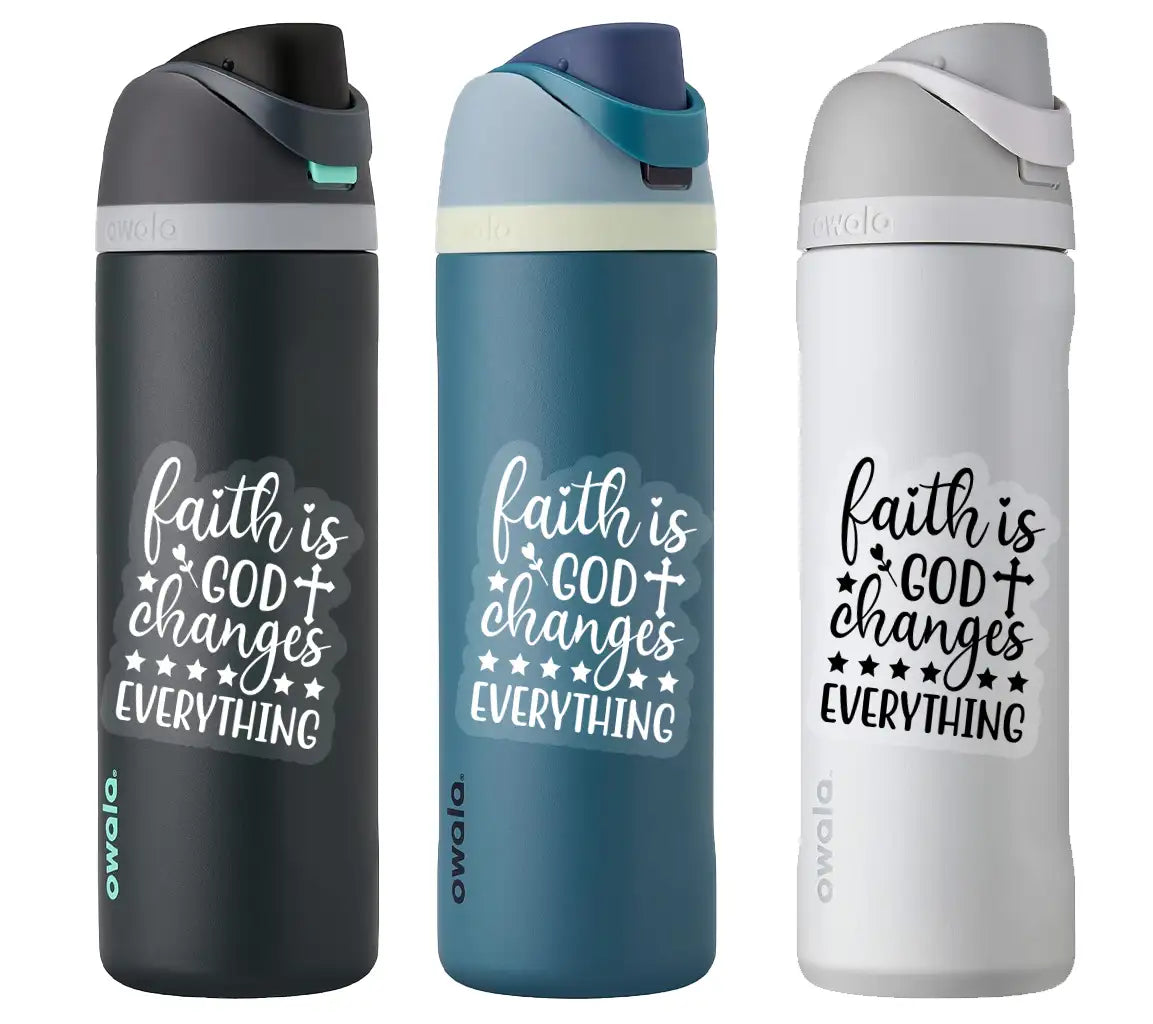 Faith Changes Everything SVG Design - Christian Quote SVG