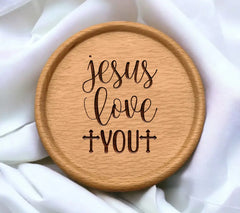 White Background Jesus SVG Design - Perfect for Crafts & Projects SVG