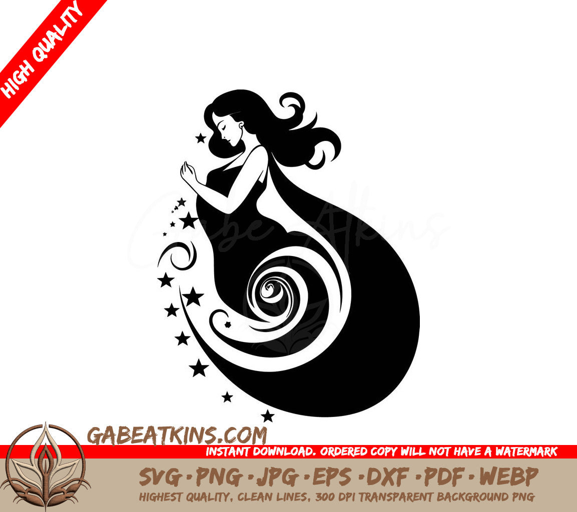  Pregnant Woman SVG - Joyful Journey Mama Icon SVG