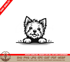 Joyful Cairn Terrier SVG Digital Product