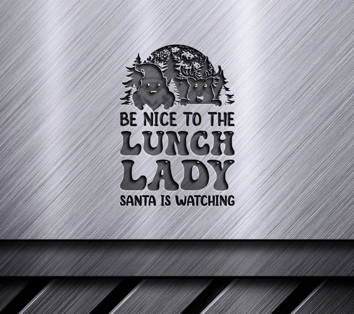 Kawaii Christmas Santa & Reindeer SVG Bundle - Peeking Over Sign SVG