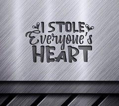 I Stole Everyones Heart  SVG Cut File SVG