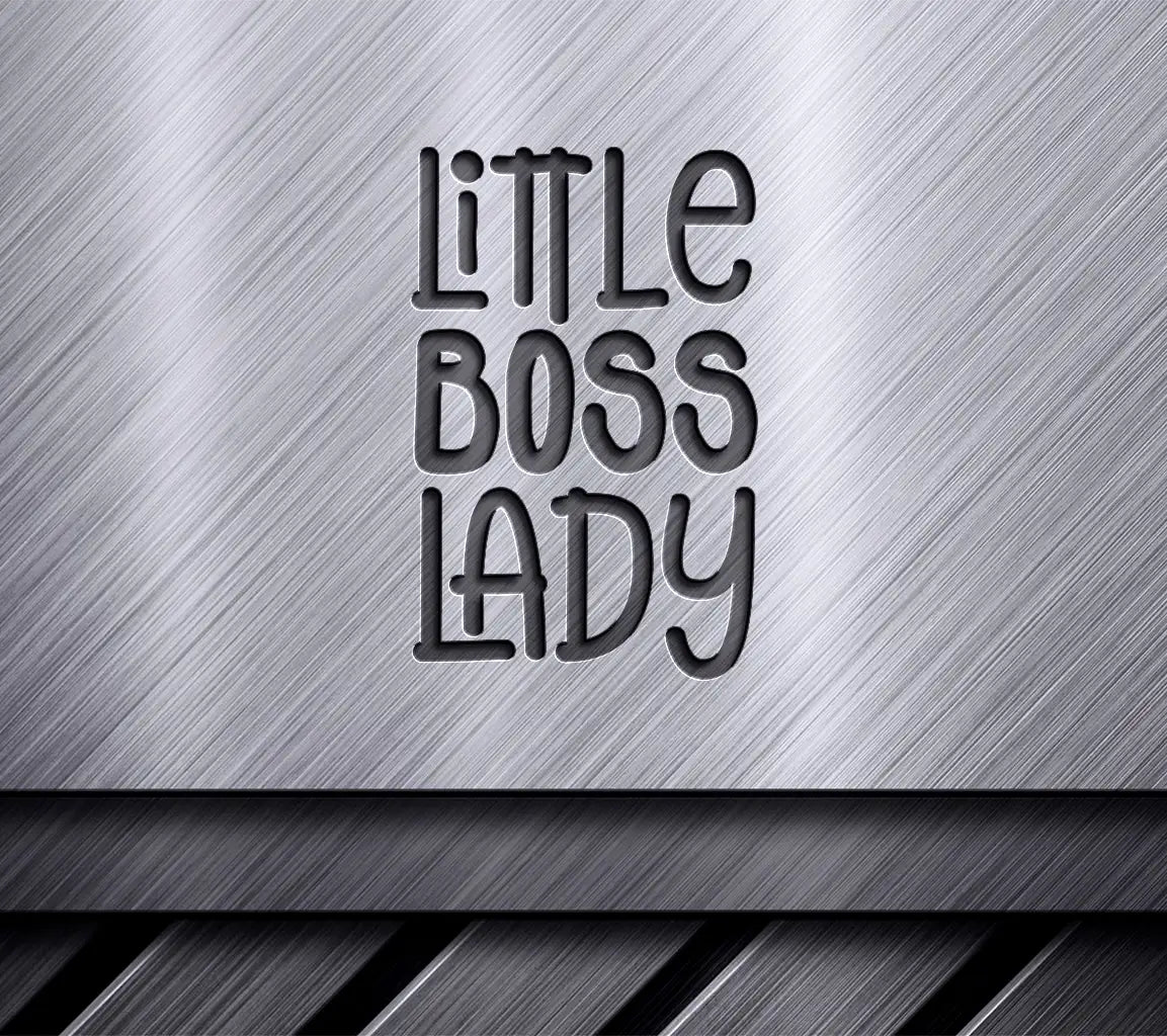 Little Boss Lady SVG -  Design for Kids SVG