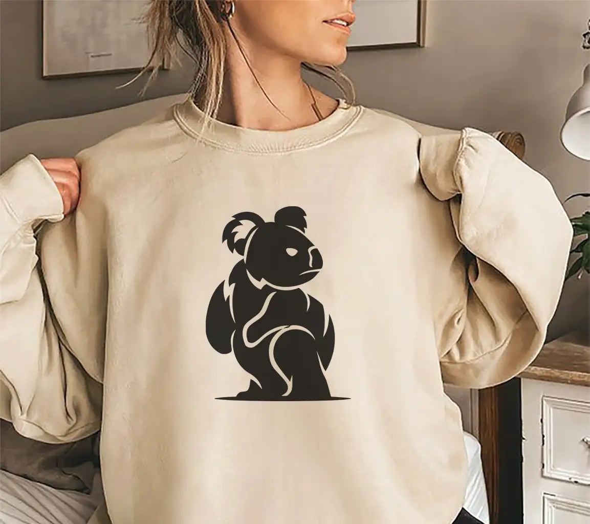  Koala Silhouette Design SVG - Brand Identity Icon Vector Graphic SVG