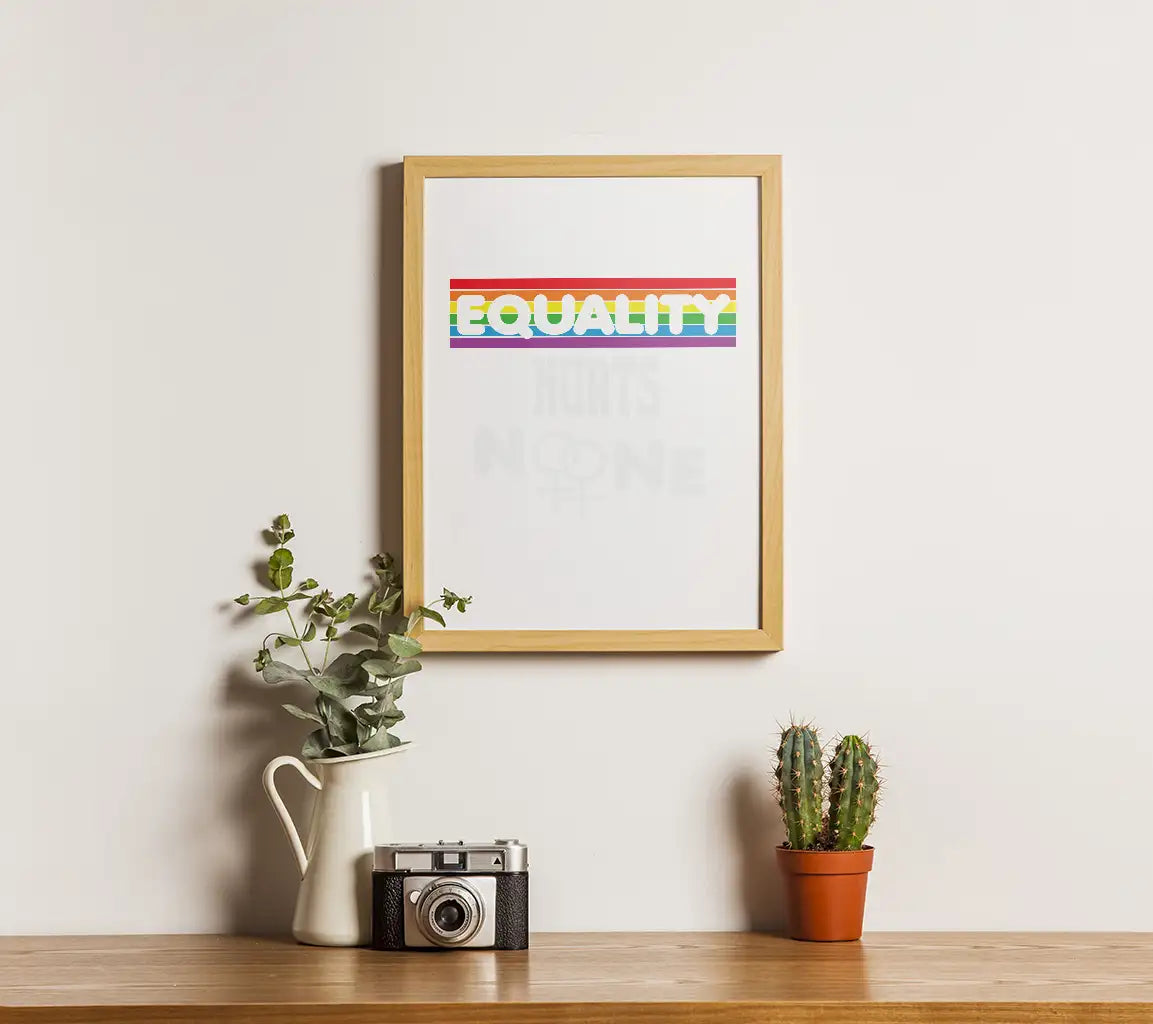 Equality Hurts None LGBT Pride SVG Design SVG