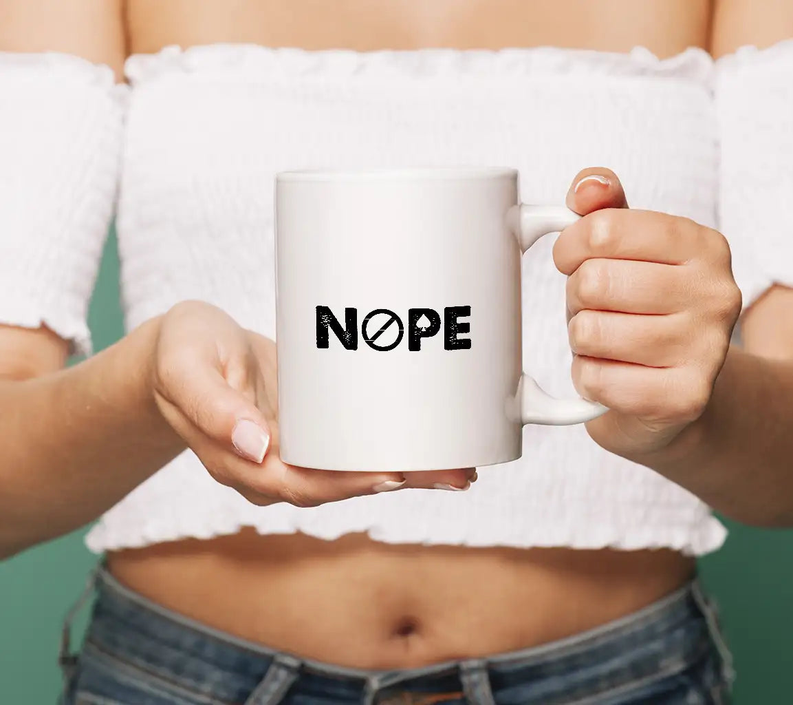 LGBTQ+ Nope Circle SVG - Asexual Pride Design SVG