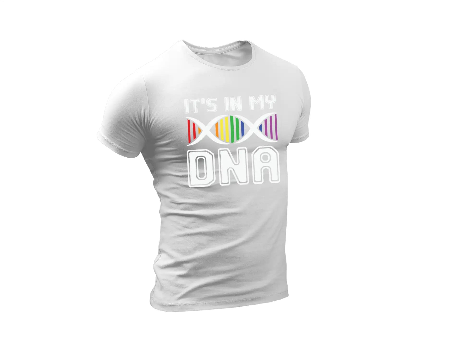 LGBT+ Pride DNA Its in My DNA SVG Cut File SVG