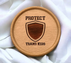 Protect Trans Rights Shield SVG - LGBT Pride Support Design SVG