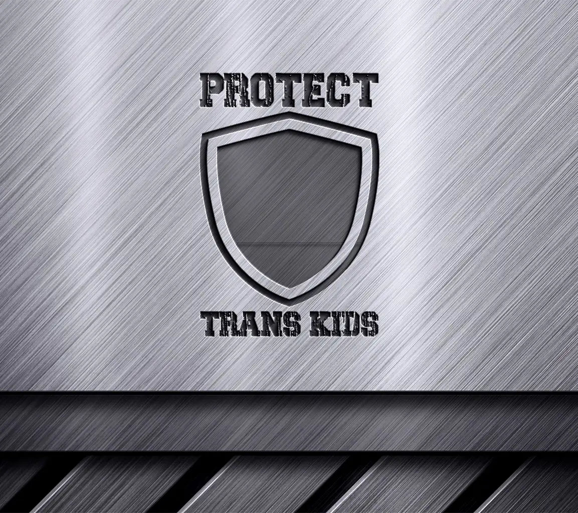 Protect Trans Rights Shield SVG - LGBT Pride Support Design SVG