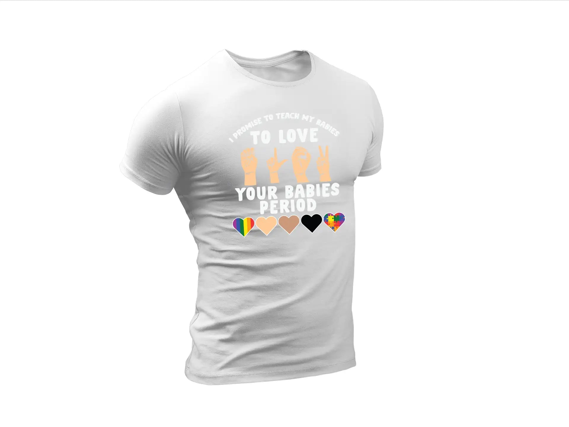 LGBTQ+ Pride Teach Love Baby Poster SVG SVG