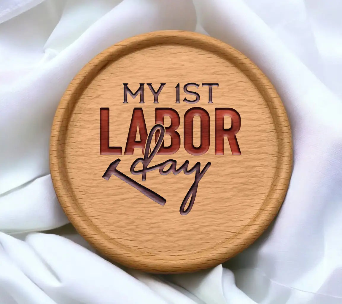 My First Labor Day SVG - Red, White & Blue Design SVG