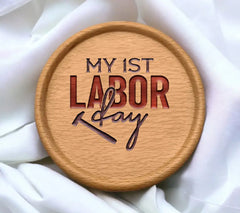 My First Labor Day SVG - Red, White & Blue Design SVG