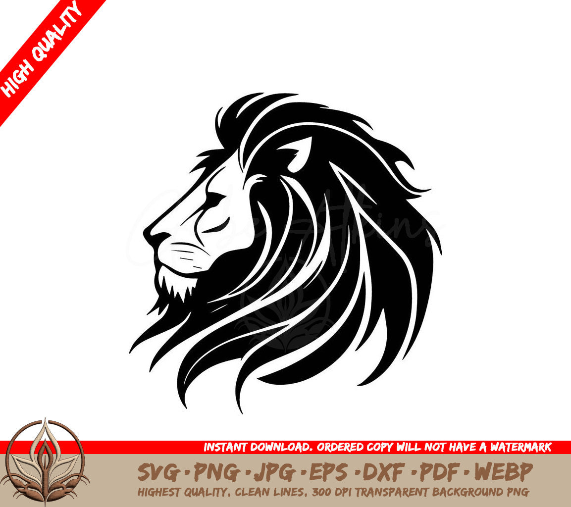 Lion High Quality Vector Logo SVG 