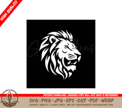 Lion High Quality Vector Logo Vector illustration ideal for T-shirt graphic SVG 