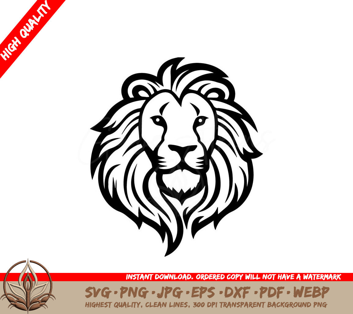 Lion High Quality Vector Logo SVG 