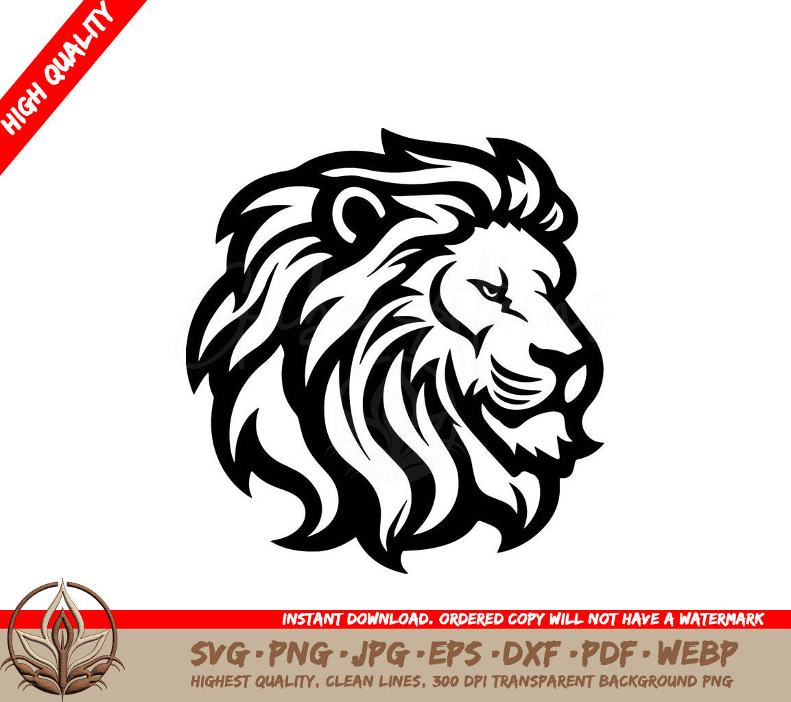 Lion High Quality Vector Logo SVG 