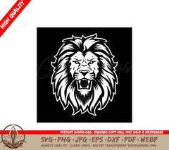 Lion High Quality Vector Logo SVG 