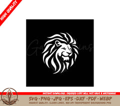 Lion High Quality Vector Logo SVG 