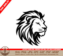 Lion High Quality Vector Logo Ideal for T-Shirt Graphic SVG 