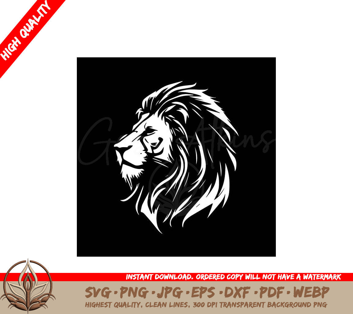 Lion High Quality Vector Logo Vector illustration ideal for T-shirt graphic SVG 