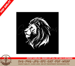 Lion High Quality Vector Logo Vector illustration ideal for T-shirt graphic SVG 