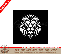 Lion High Quality Vector Logo Vector illustration ideal for T-shirt graphic SVG 