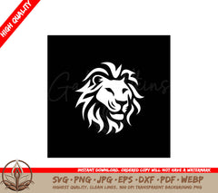 Lion High Quality Vector Logo Vector Illustration Ideal for T-shirt Graphic SVG 
