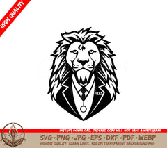 Lion High Quality Vector Logo SVG 