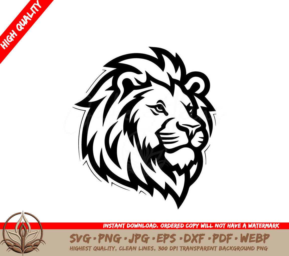 Lion High Quality Vector Logo Vector illustration ideal for T-shirt graphic SVG 