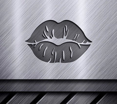  Kissy Lips Silhouette SVG - Love & Romance Design SVG