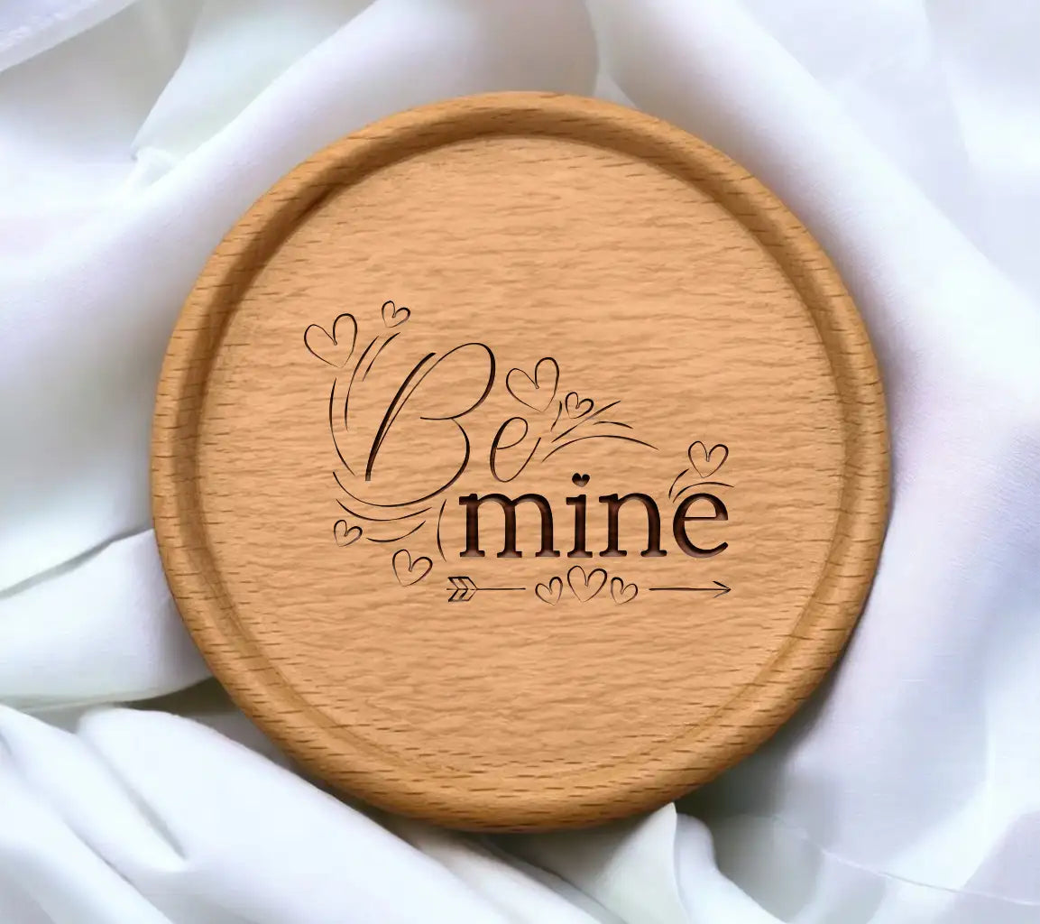 Be Mine Arrow & Hearts SVG - Valentines Day Love Design SVG