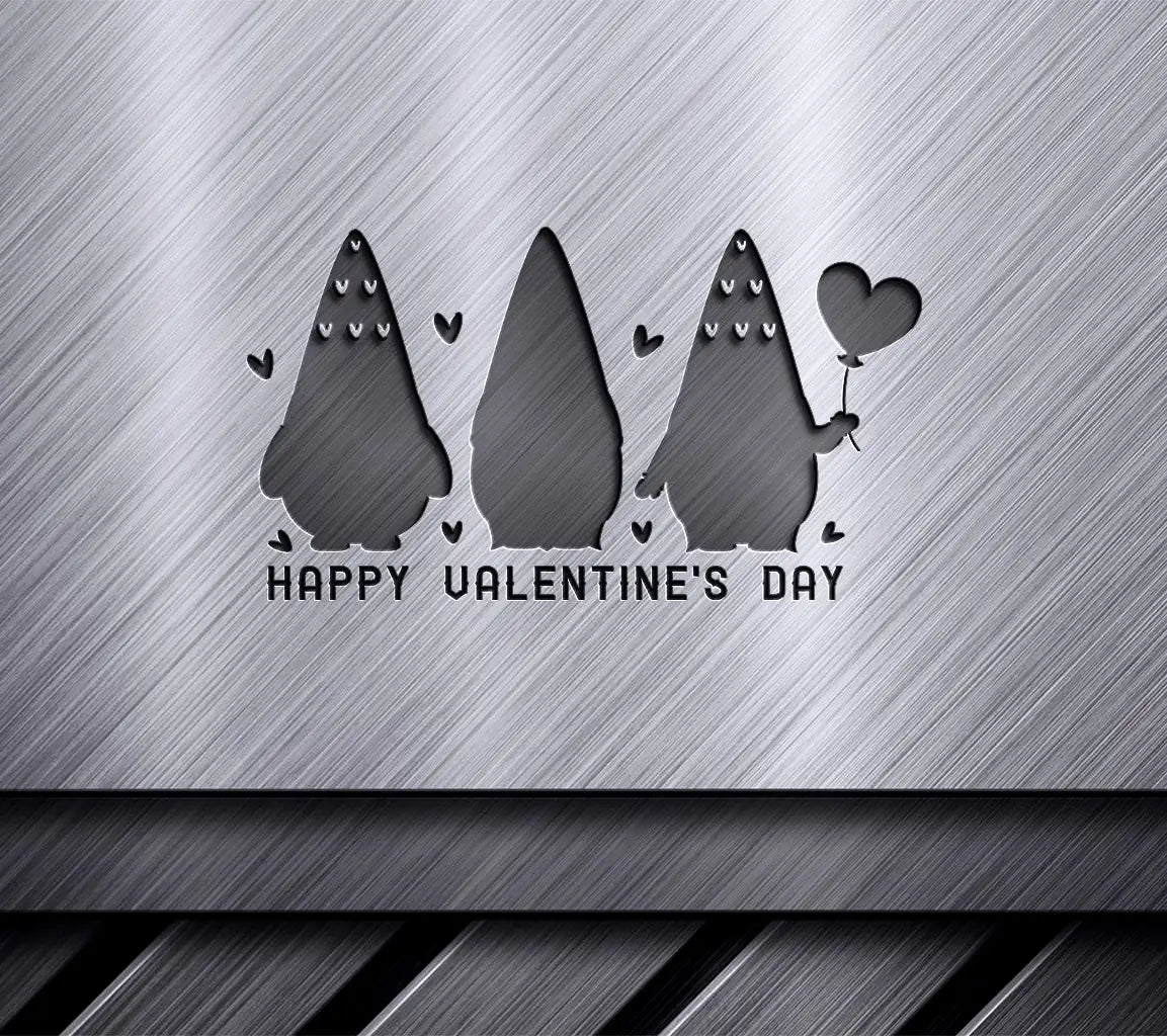 Valentines Day Gnome SVG Bundle - 3 Gnomes, Love Design SVG