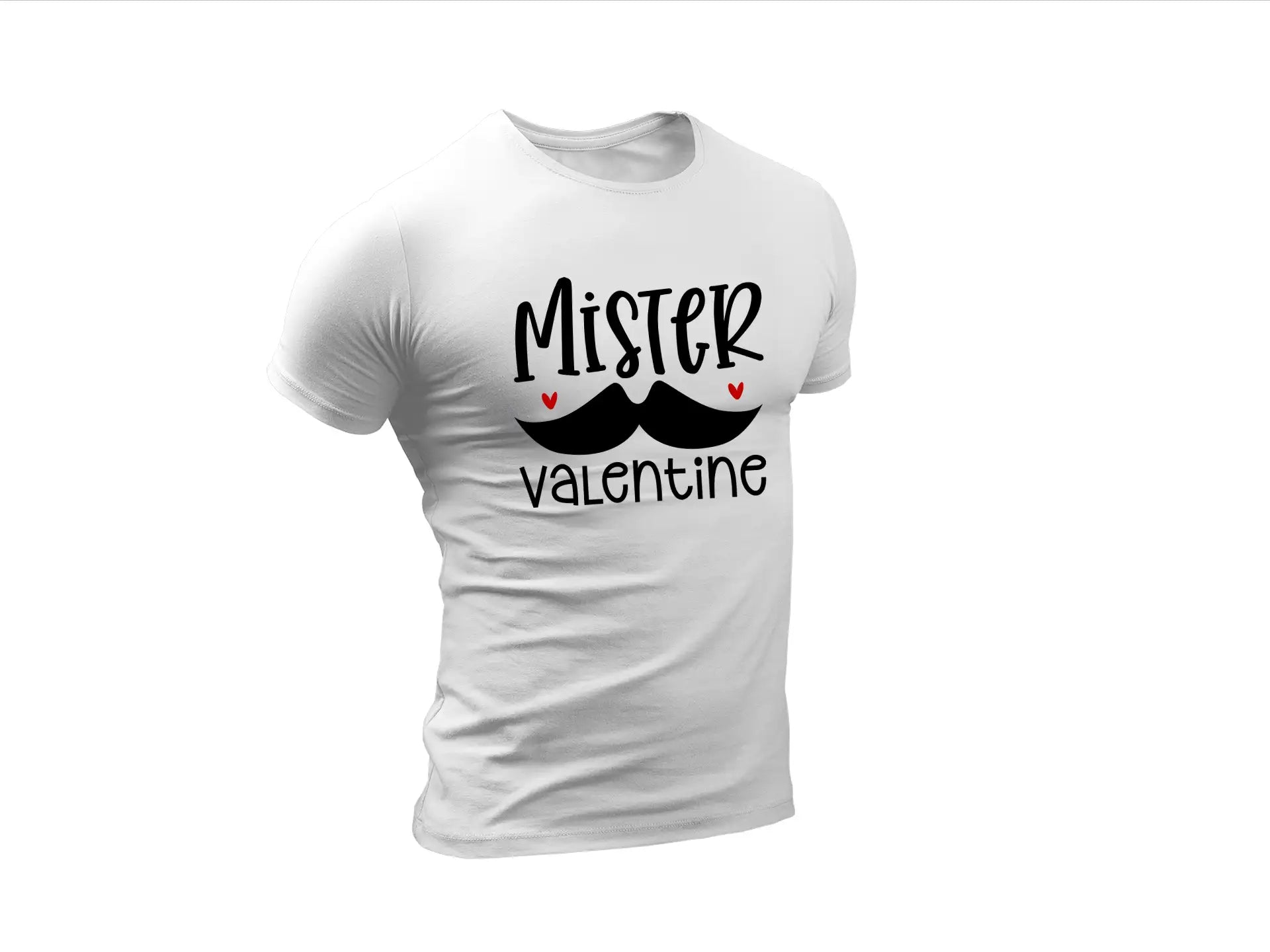 Mister Valentine Mustache SVG - Valentines Day Design SVG