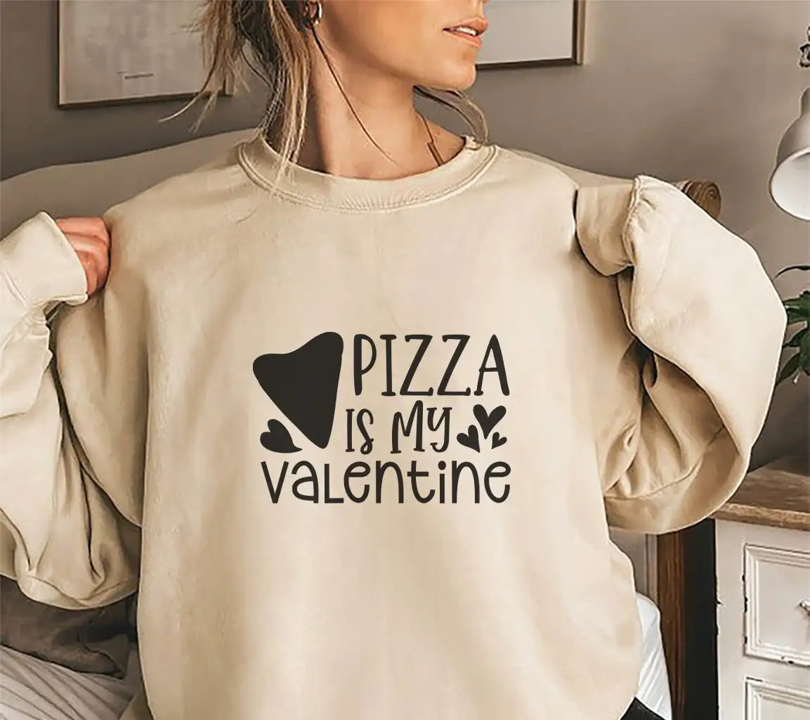 ## Pizza is My Valentine SVG - Valentines Day Poster Design SVG