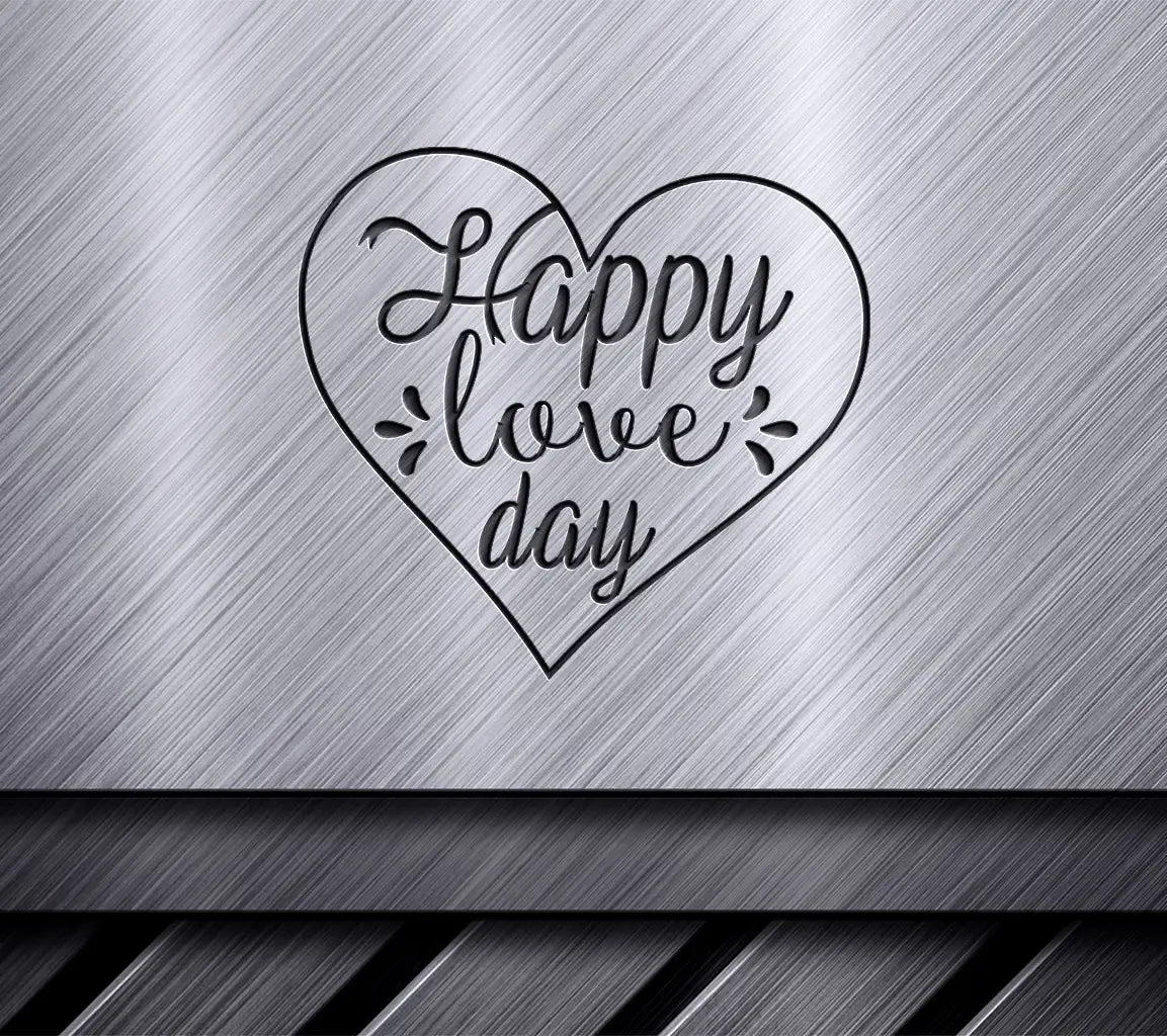  Heart Happy Love Day SVG Cut File SVG