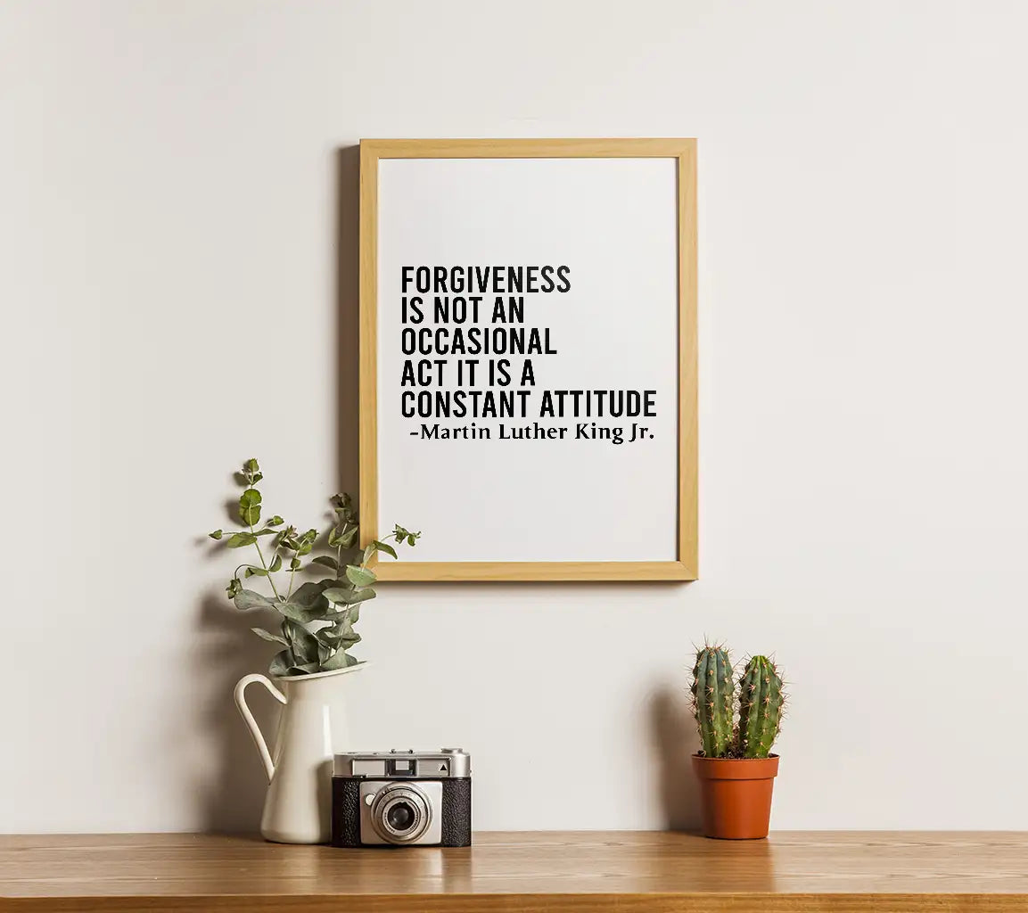 Martin Luther King Jr. Forgiveness Quote SVG Design SVG