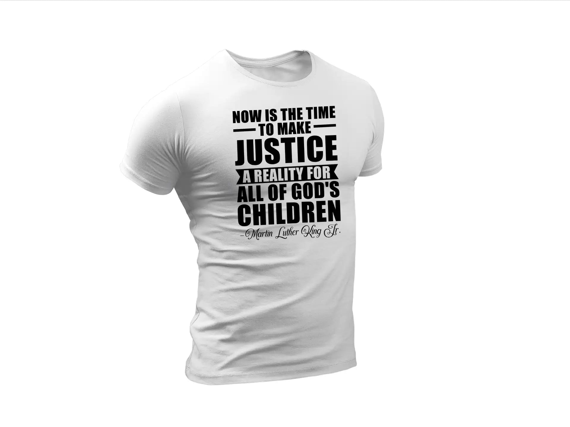 MLK Now Is The Time Justice SVG Design SVG
