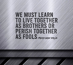 MLK Live Together As Brothers SVG Design SVG