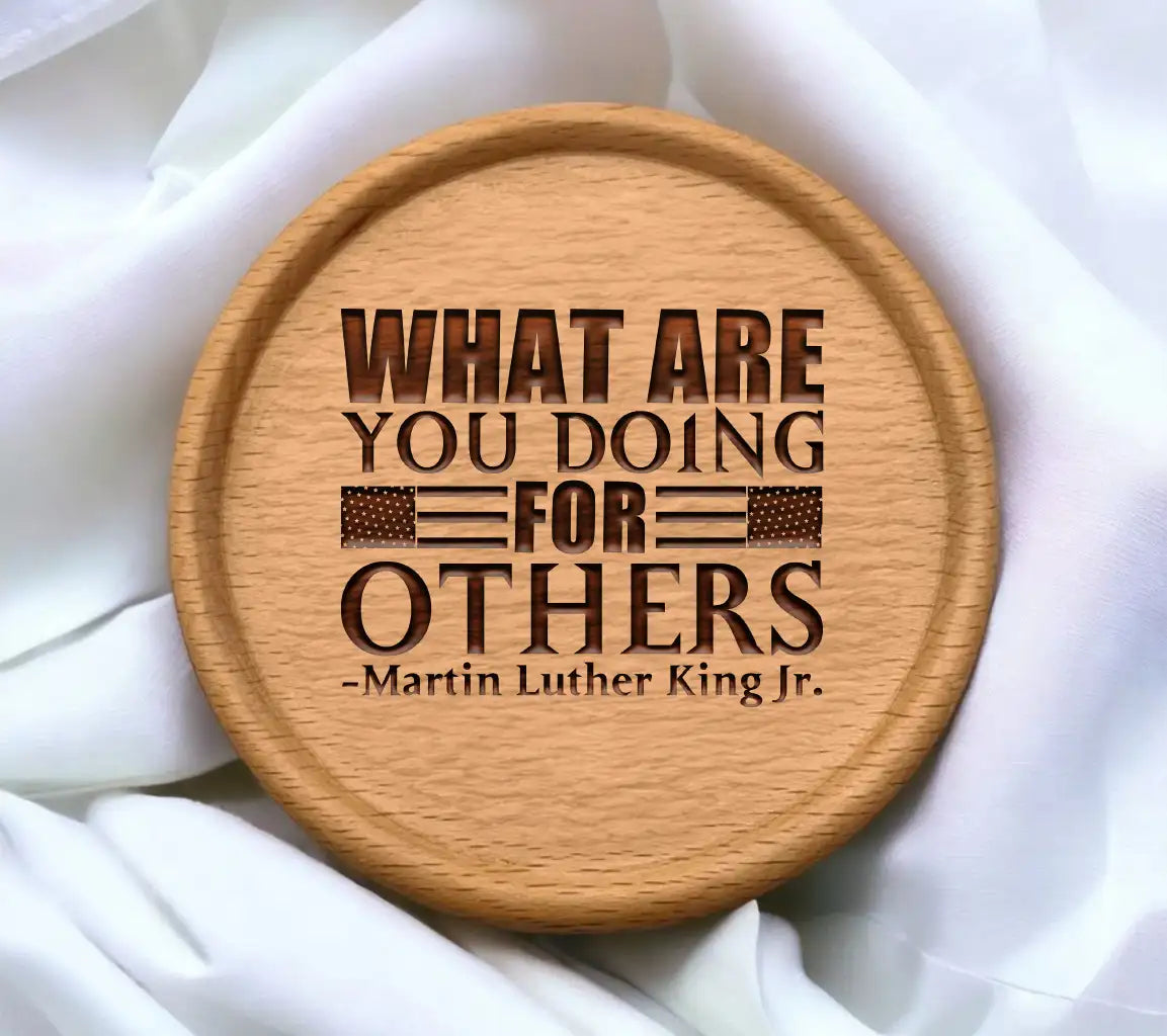 Martin Luther King Jr. What Are You Doing For Others SVG Design SVG
