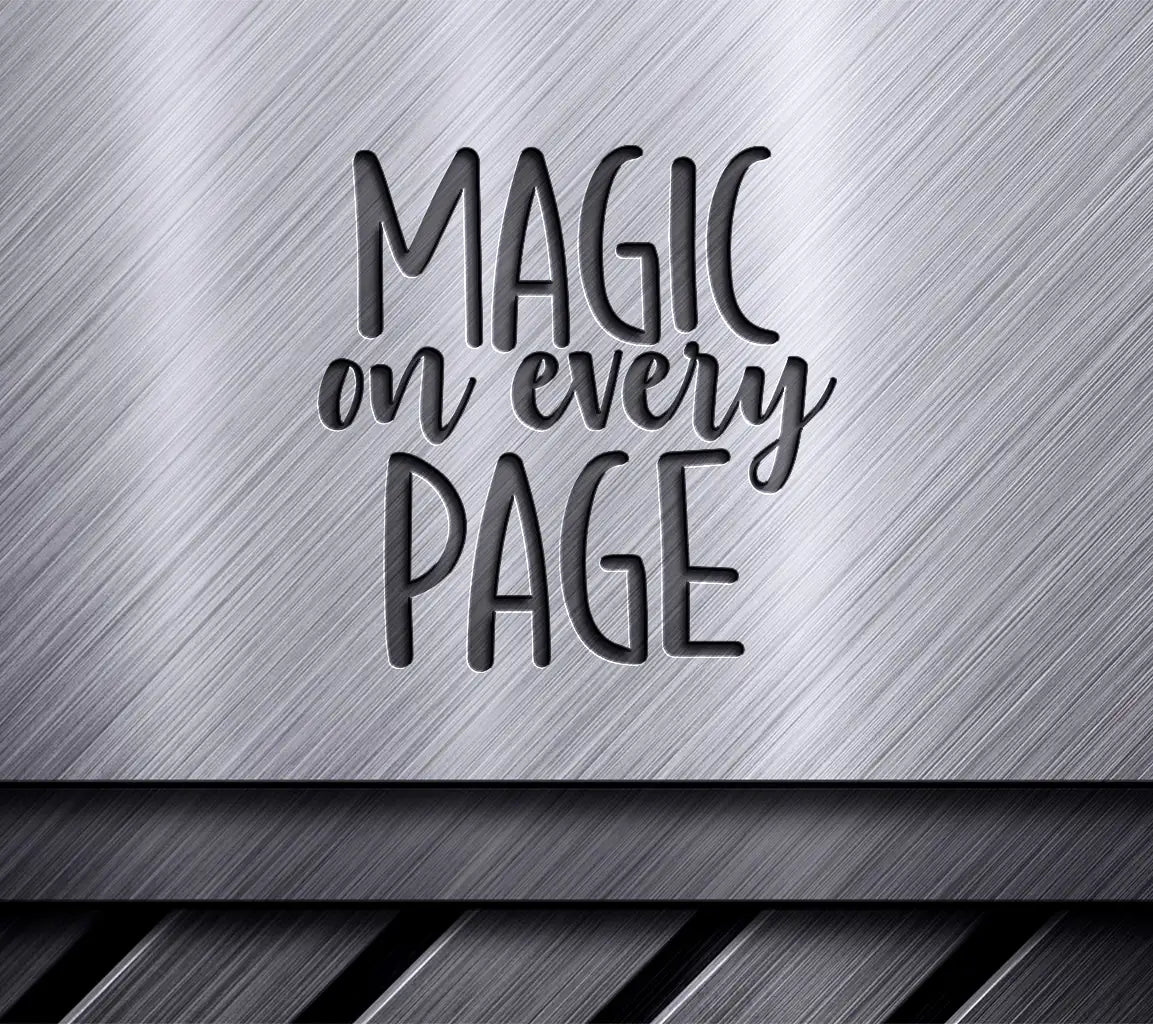 Magic on Every Page SVG Design SVG