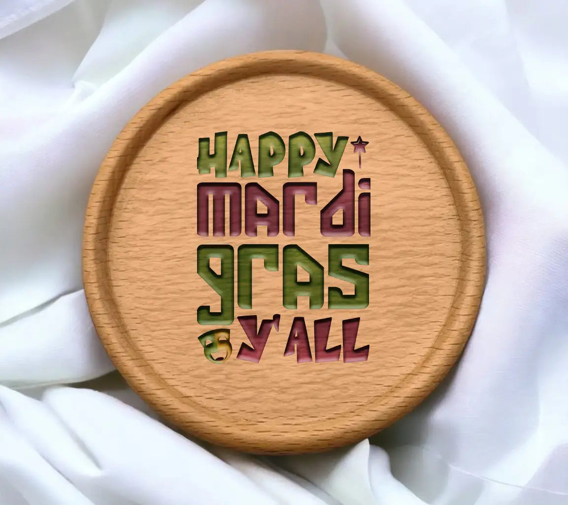 Happy Mardi Gras Yall SVG Design Bundle SVG
