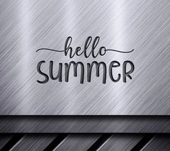 Hello Summer  SVG Design - Summer SVG Bundle SVG