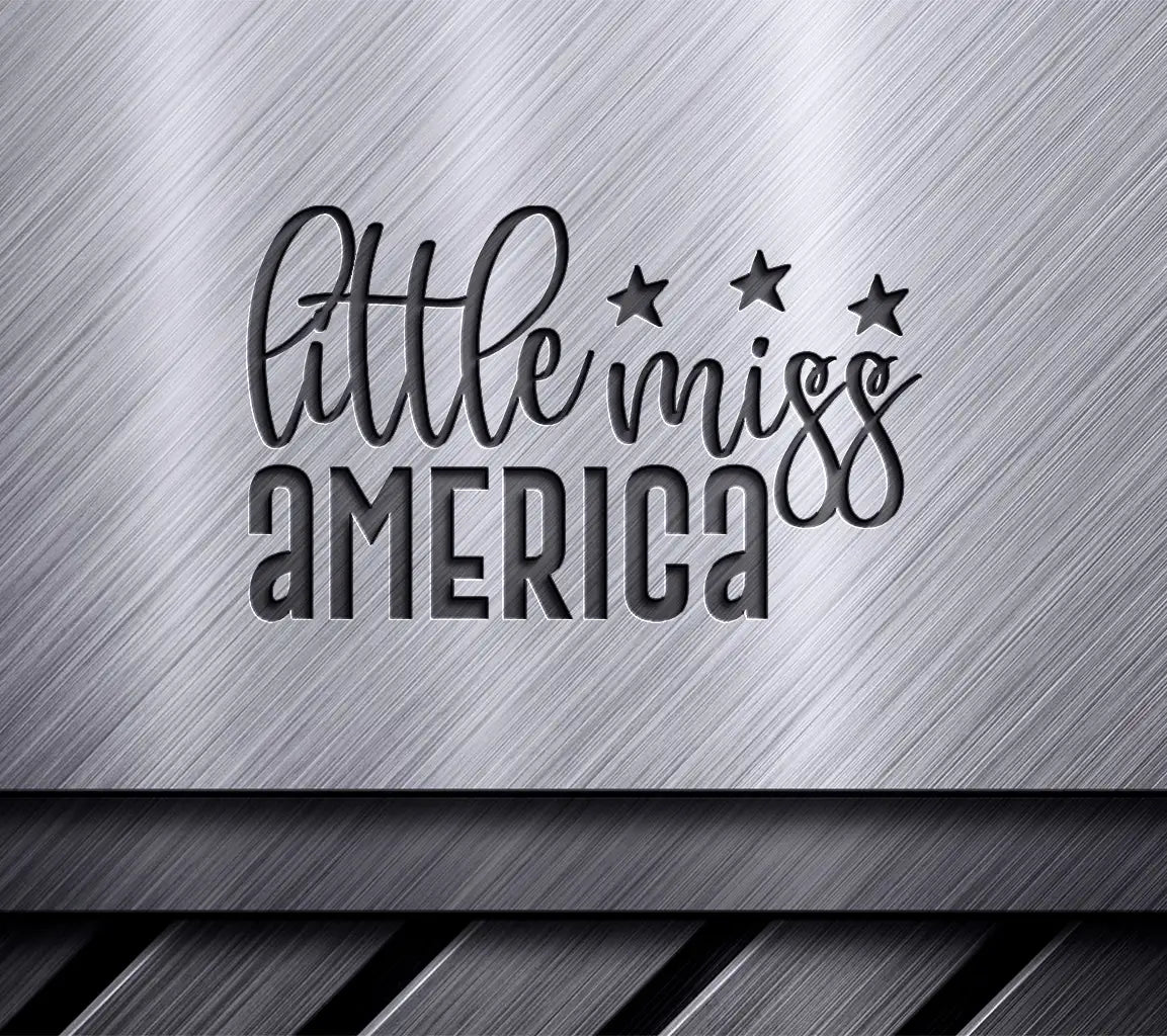 Little Miss America SVG Bundle 4th of July & Patriotic Designs SVG