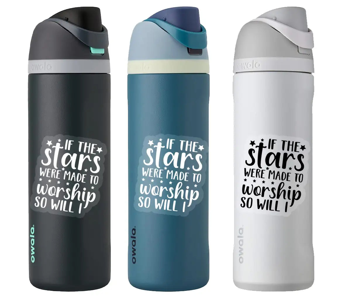 If The Stars Were Made To Worship So Will I - Christian SVG Bundle SVG