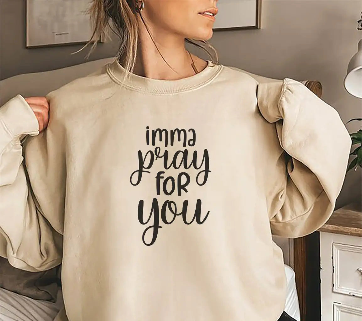 Imma Pray For You SVG Design - Funny Christian SVG Bundle SVG
