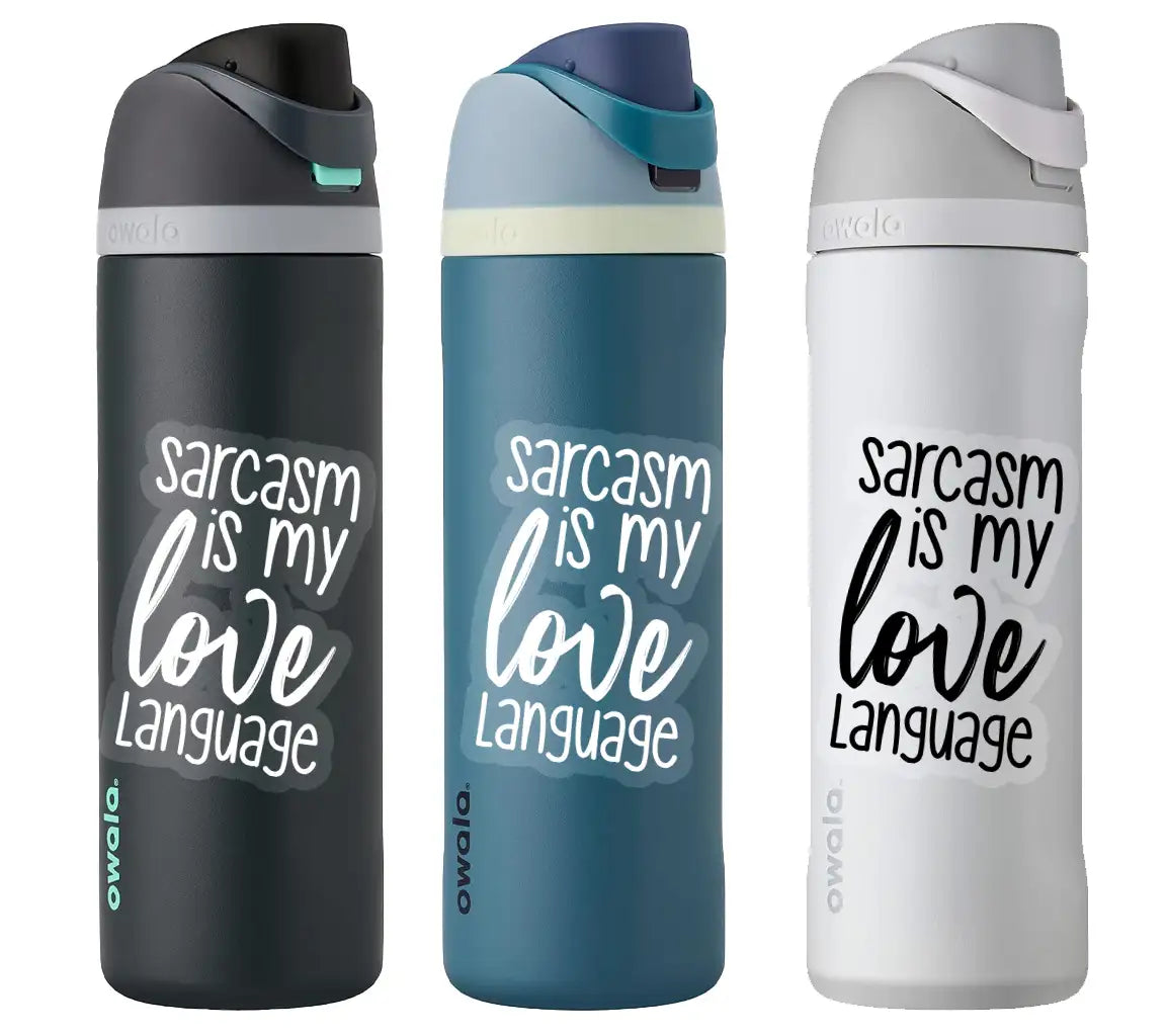 Sarcasm Is My Love Language SVG - Funny Quote Design Bundle SVG