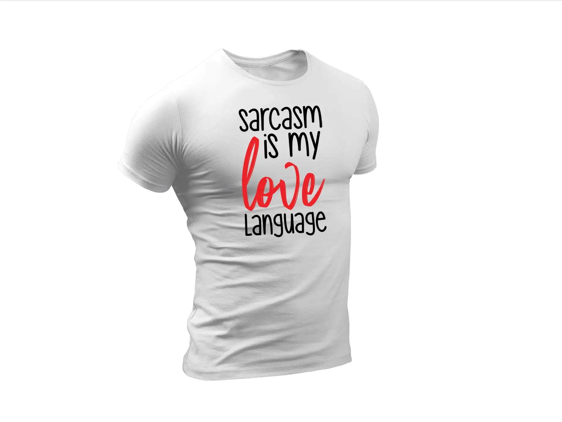 Sarcasm Is My Love Language SVG - Funny Quote Design Bundle SVG