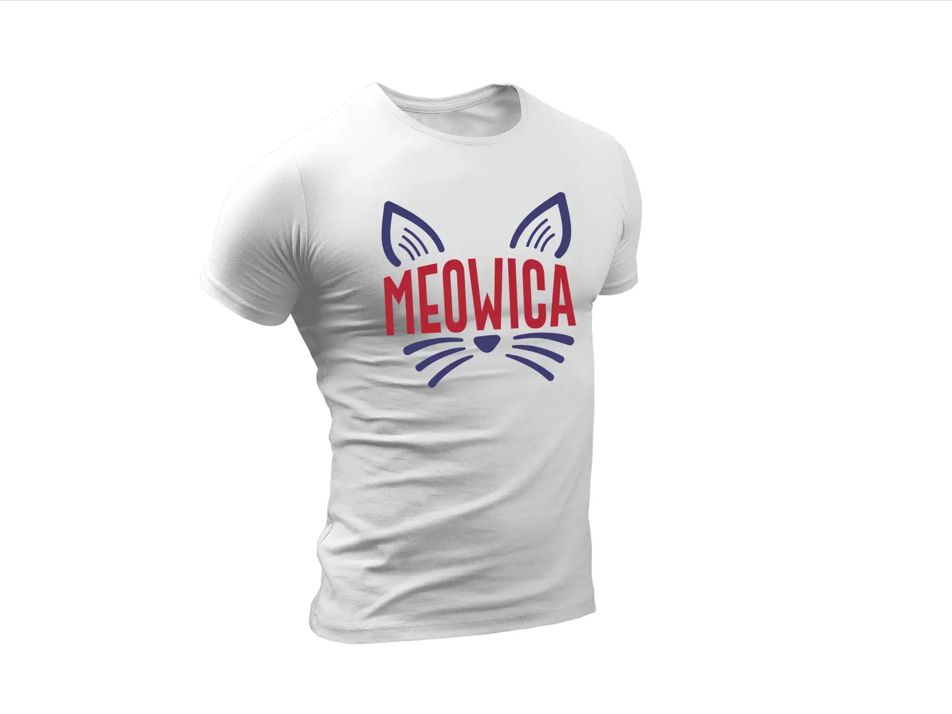 Meowica Cat Ears & Whiskers SVG - 4th of July Patriotic Design Bundle SVG
